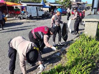 Polres Bener Meriah Gelar Gerakan Indonesia ASRI, Wujudkan Lingkungan Bersih Di Wilayah Bener Meriah