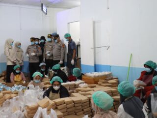 Tim Pengendali Mutu Polres Aceh Tengah Kembali Cek Dapur MBG YKB, Pastikan Standar Keamanan dan Pelayanan Mutu