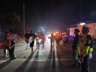 Polres Aceh Tengah Amankan Malam Takbiran dan Pawai Takbir Keliling, Berlangsung Aman dan Lancar