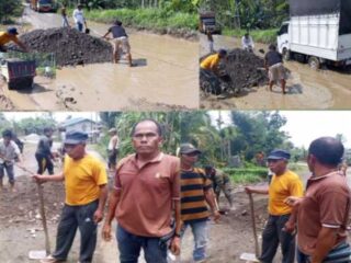 Warga Bintang Berangun Kecewa, Jalan Alternatif Takengon–Bireuen Rusak dan berlubang