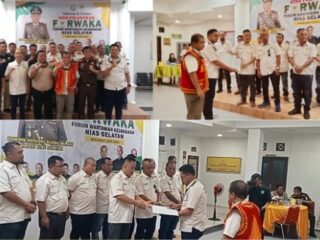 Pengurus Forwaka Nias Selatan Dilantik, Irfandi Tegaskan Profesionalisme Wartawan