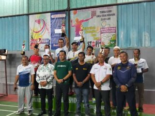 Kadispora-KONI Medan Tutup Turnamen PB Mitra Sporty