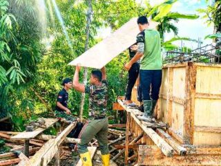 Air Bersih yang Mengalir, Harapan yang Terwujud : Karya Bakti TNI Menjawab Doa Warga Nias Selatan