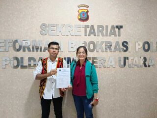 Ketua Gerakan Masyarakat Nias Bersatu Resmi Laporkan Kapolres Nias dan Jajarannya ke Propam Polda Sumut