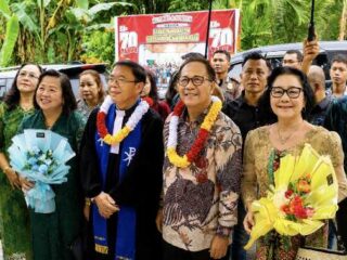 Wakil Wali Kota Hadiri Ibadah Syukur 70 Tahun BNKP Jemaat Ulu Bo’uso