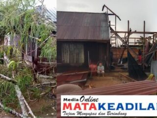 Badai Terjang Ulunaron, Rumah Warga dan Masjid Rusak Parah