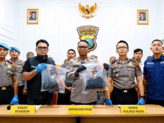 Polres Nias Ungkap Kasus Penganiayaan Bersama, 9 Tersangka Diamankan