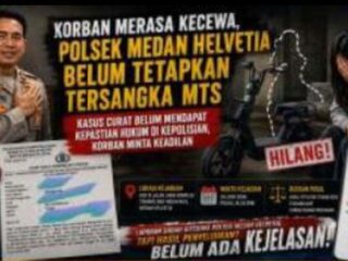 Korban Pencurian Merasa Kecewa, Polsek Helvetia Belum Tetapkan Tersangka MTS