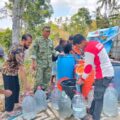 Tanggap Bencana Kekeringan, Kodim 0728/Wonogiri Salurkan Bantuan Air Bersih di Kismantoro