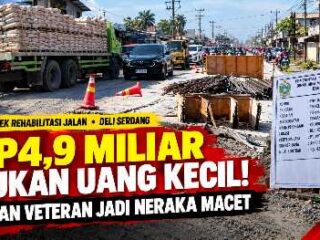 Rp4,9 Miliar Bukan Uang Kecil!, Rakyat Mengeluh: Jalan Veteran Jadi Neraka Macet